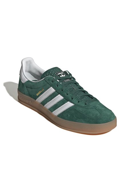 Scarpe Adidas Gazelle Indoor Verde Gum Uomo ADIDAS ORIGINALS | Sneakers | IG1596-